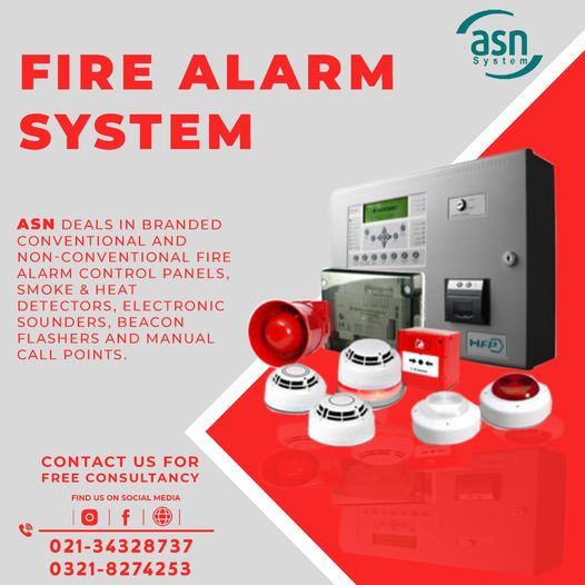 ASN systems Fire Alarm System Fire Alarm in Karachi